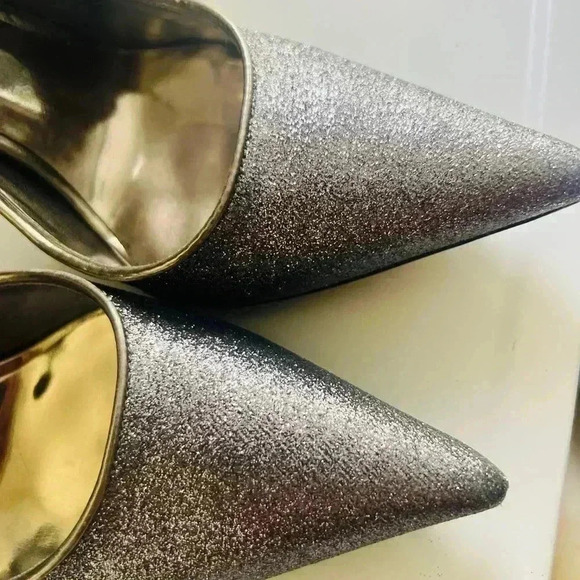 GUESS SHOES SIZE 6.5 SHIMMER SOFT PURPLE COLOR LIKE NEW CONDITION - Picture 9 of 16